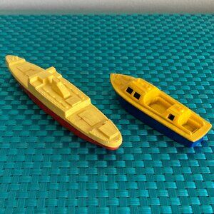 Toy Boats Vintage 1950's Collectibles by Ideatoy and Unbranded